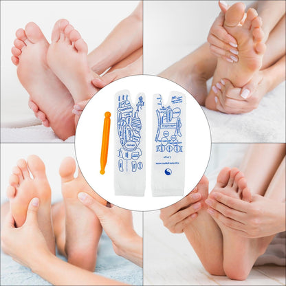 Vitarely™ Haritalı Akupunktur Masaj Çorabı